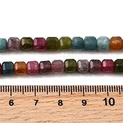Natural Multicolor Tourmaline Beads Strands&nbsp;G-F797-A06-01