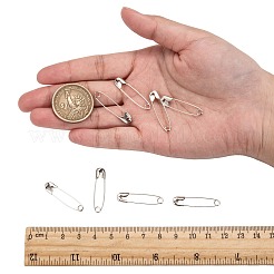 アイアン製安全ピン  プラチナ  31x6.5mm  穴：4mm&nbsp;P1Y-N