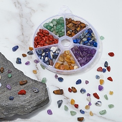 101.5G 7 Colors Natural Mixed Gemstone Beads&nbsp;G-YW0001-12
