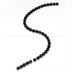 Grade AA Natural Obsidian Round Beads Strands&nbsp;G-L275-03-6mm