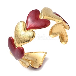 304 Stainless Steel Cuff Bangles for Women&nbsp;BJEW-F525-01G