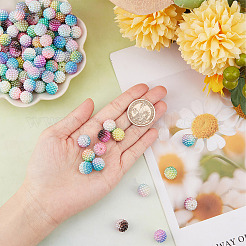 160Pcs 8 Colors Imitation Pearl Acrylic Beads&nbsp;OACR-SC0001-15