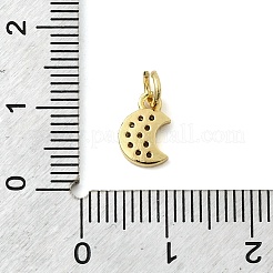 Brass Micro Pave Cubic Zirconia Pendants&nbsp;KK-I360-083G