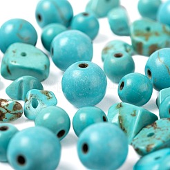 3 Strands 3 Style Synthetic Turquoise Beads&nbsp;TURQ-FS0001-01