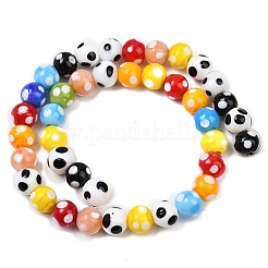 Handmade Lampwork Beads&nbsp;X-LAMP-D002-10mm-01C