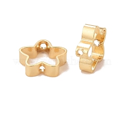 Rack Plating Eco-friendly Brass Bead Frames&nbsp;KK-D075-25G-RS