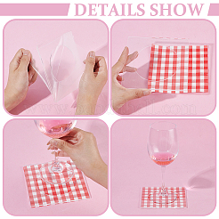16Pcs Acrylic Cocktail Coaster&nbsp;AJEW-GO0004-42