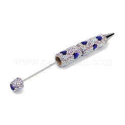 Polymer Clay Rhinestones Ball-Point Pen&nbsp;OFST-D300-05P-K