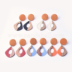 Resin & Wood Pendants&nbsp;RESI-OL0001-08A