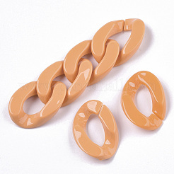 Opaque Acrylic Linking Rings&nbsp;OACR-S036-001B-G09