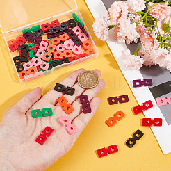 60Pcs 6 Colors Acrylic Knitted Hat Making Fastener Tool&nbsp;FIND-GA0004-05