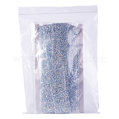 Glitter Resin Hotfix Rhinestone(Hot Melt Adhesive On The Back)&nbsp;OCOR-TA0002-02-40mm