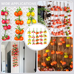 5Pcs 5 Styles Foam Imitation Fruits&nbsp;DIY-PH0036-41