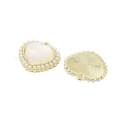 Rack Plating Alloy Resin Pendants&nbsp;FIND-Z054-07G