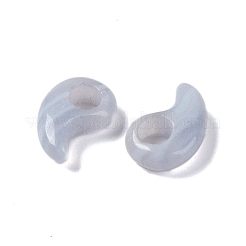 Natural Blue Lace Agate  European Beads&nbsp;G-M441-05
