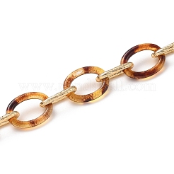 Handmade Transparent Acrylic Cable Chains&nbsp;X-AJEW-JB00700-02