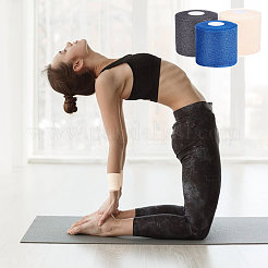 3 Rolls 3 Colors Sponge Underwrap Bandages&nbsp;AJEW-GF0006-45