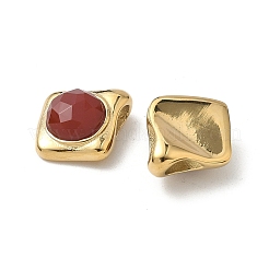 Faceted Natural Carnelian(Dyed & Heated) Pendants&nbsp;STAS-V015-09G