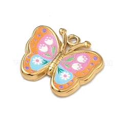 Printed 304 Stainless Steel Pendants&nbsp;STAS-C174-10G-02