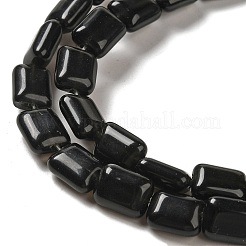 Natural Obsidian Beads Strands&nbsp;G-G085-A26-01
