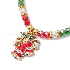 5Pcs 5 Styles Adjustable Electroplate Glass Braided Bead Bracelet Sets&nbsp;BJEW-JB10380