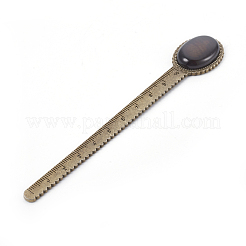 Tibetan Style Alloy Ruler/Bookmarks&nbsp;AJEW-JK00147-M