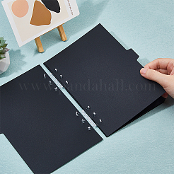 PVC Plastic Discbound Notebook Index Divider Sheets&nbsp;KY-WH0036-121A-01