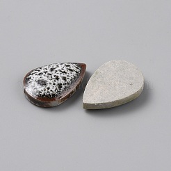 Handmade Porcelain Cabochons&nbsp;PORC-WH20003-01B