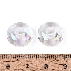 Transparent Acrylic European Beads&nbsp;OACR-E033-20K