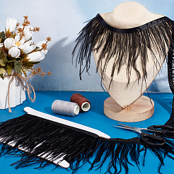 2M Fashion Ostrich Feather Trimming&nbsp;DIY-OC0013-33A