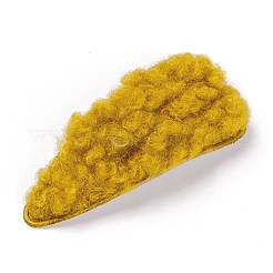 Faux Fur Imitation Lambs Wool Snap Hair Clips&nbsp;X-PHAR-P004-02