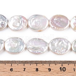 Natural Nucleated Baroque Keshi Pearl Beads Strands&nbsp;PEAR-S022-B