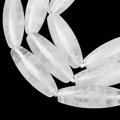 Natural Quartz Crystal Beads Strands&nbsp;G-L654-G16-01
