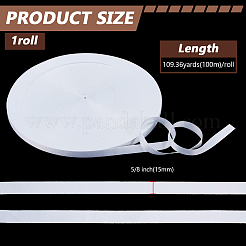 Polycotton Ribbon&nbsp;OCOR-WH0109-080D