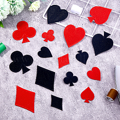 32Pcs 16 Styles Computerized Embroidery Cloth Iron on/Sew on Patches&nbsp;DIY-FH0007-33