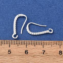 Brass Earring Hooks&nbsp;KK-G604-02S