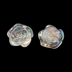 DIYジュエリー作りの発見キット  透明アクリルチャームとビーズ付き  ABカラー  混合図形  透明  11~21x12~27x3~7mm  穴：1~2mm  約74個/50g&nbsp;X1-TACR-A004-02A