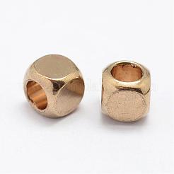Brass Spacer Beads&nbsp;KK-P095-32-A