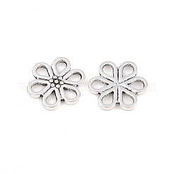 Tibetan Style Alloy Flower Charms&nbsp;PALLOY-A024-21AS