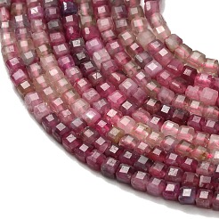 Natural Tourmaline Beads Strands&nbsp;G-L634-D01-2.5x2.5mm-D