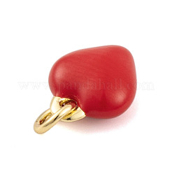 Rack Plating Brass Enamel Pendants&nbsp;KK-P269-10G-01