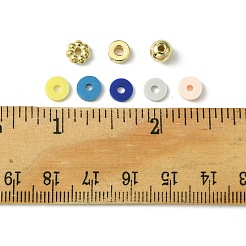 DIY ヘイシ ポリマー クレイ ビーズ ジュエリー作り ファインディング キット  ミックスカラー  6x1~5mm  穴：1.5~2.2mm...&nbsp;DIY-FS0005-94A