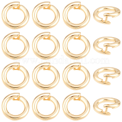 20Pcs Brass Open Jump Rings&nbsp;KK-BBC0023-10B