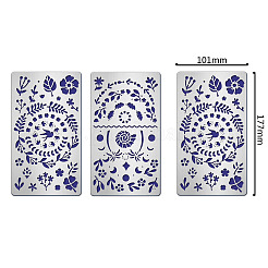 2Pcs 2 Style 304 Stainless Steel Cutting Dies Stencils&nbsp;DIY-FG0001-91