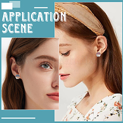 12Pcs 3 Colors Ethnic Style Wood Stud Earrings&nbsp;EJEW-SC0001-68