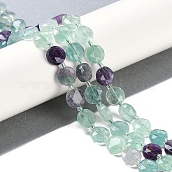 Natural Fluorite Beads Strands&nbsp;G-N342-04