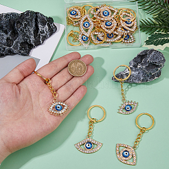 Alloy Rhinestone Keychain&nbsp;KEYC-FH00055