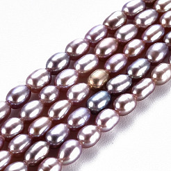 Natural Cultured Freshwater Pearl Beads Strands&nbsp;PEAR-N012-02D