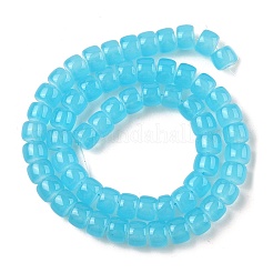 Baking Plating Glass Beads Strands&nbsp;GLAA-H036-01G