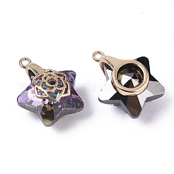 Electroplate Glass Pendants&nbsp;LS-X-EGLA-N005-003C